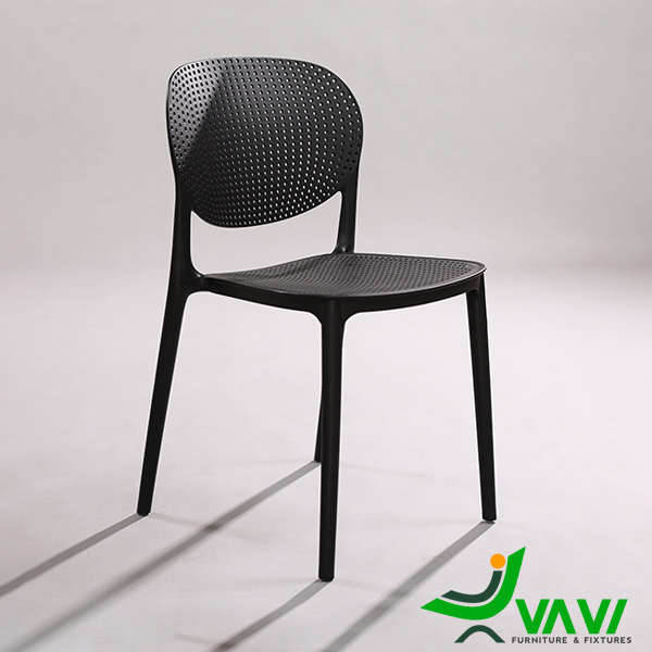 Ghế nhựa đúc sankyo TH410 đa năng màu đen