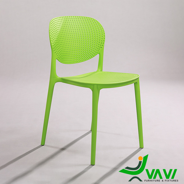 Ghế nhựa đúc sankyo TH410 đa năng màu xanh lá cây