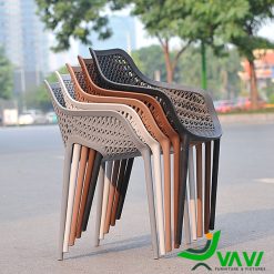 Ghế nhựa đúc THD4056 xếp chồng
