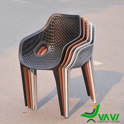 Ghế nhựa đúc THD4056 xếp chồng