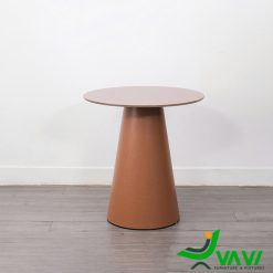 Bàn mặt kính cường lực - chân nhựa ABS cao cấp TH018T màu nâu