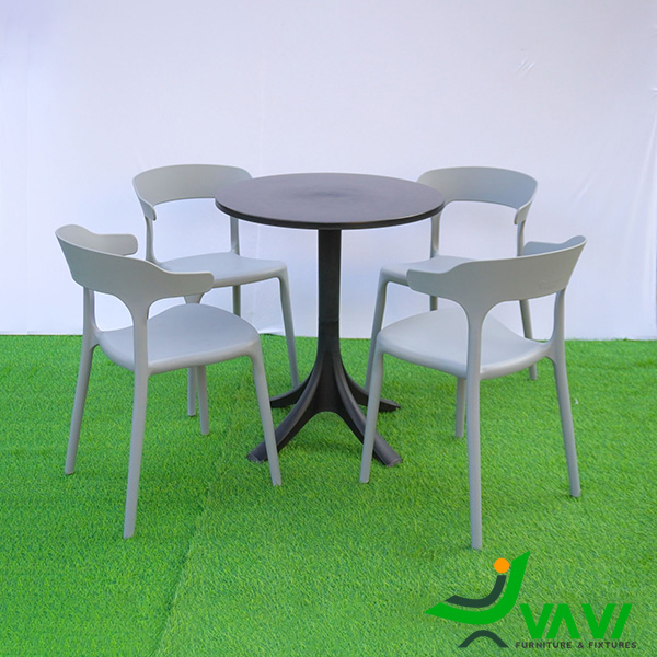 Bộ bàn ghế nhựa đúc 4 ghế đẹp