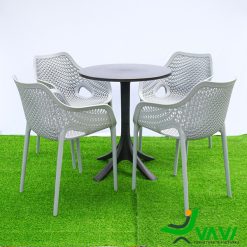 Bộ bàn ghế nhựa ngoài trời đẹp