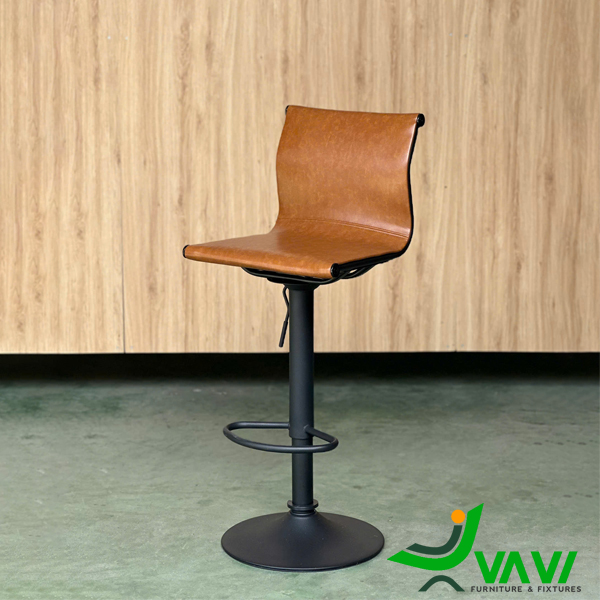 Ghế quầy bar bọc da TH3252M màu nâu