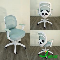 Ghế xoay màu xanh